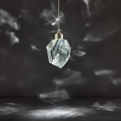 Vista 8 de Lámpara colgante LED moderna para isla de cocina, iluminación colgante de techo de cristal de lágrima dorada regulable para comedor, dormitorio