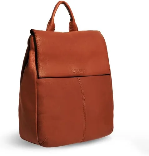 Vista 2 de American Leather Co. - Mochila Liberty - Muy funcional y muy a la moda, Brandy Smooth