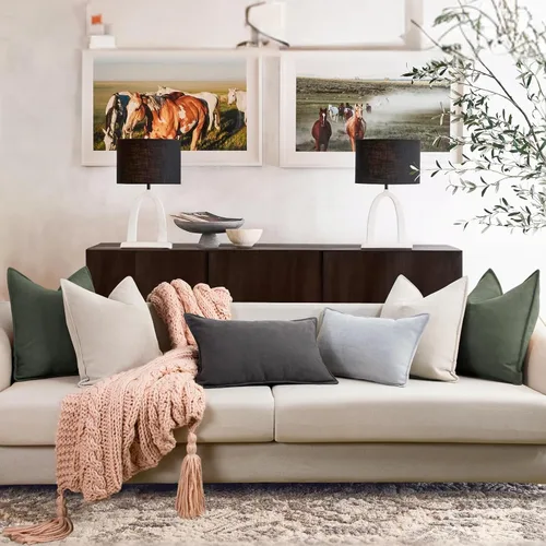 Vista 5 de ZWJD - Juego de 2 fundas de cojín decorativo de 16 x 16 pulgadas, de felpilla, con diseño elegante, suaves, para sofá, cama y decoración del hogar