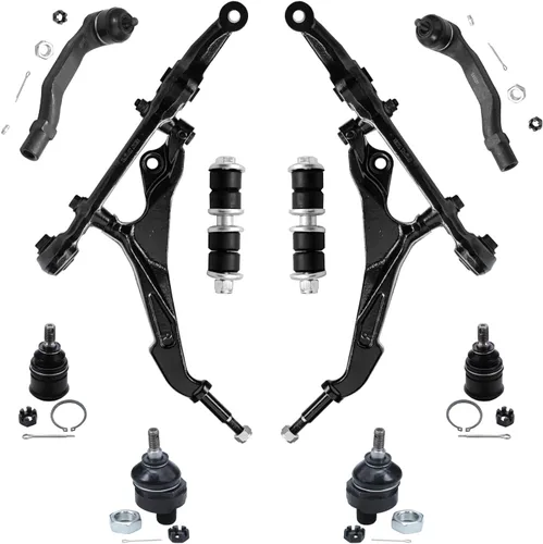 Vista 134 de Detroit Axle - Kit de suspensión frontal de 10 piezas para Dodge Avenger 2008-2014, Chrysler Sebring 2007-2010, 2 brazos de control inferiores, 2