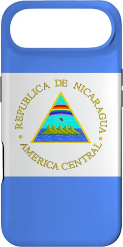 Vista 27 de Funda para iPhone 17 inspirada en el escudo de armas de Nicaragua
