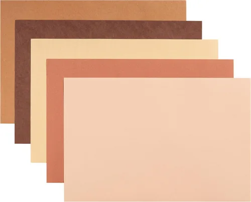 Vista 3 de Pacon, papel de construcción, Multicultural, en varios colores, Variados 12" x 18