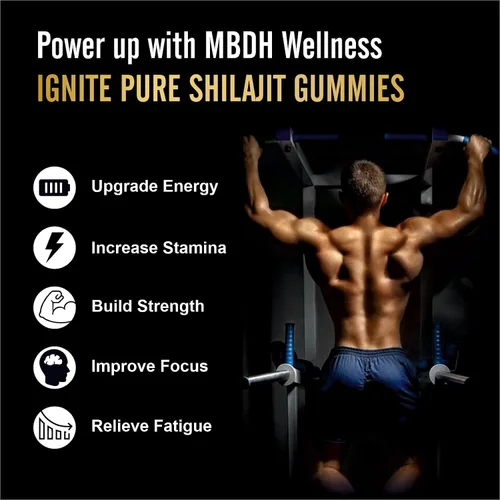 Vista 4 de Gomitas puras de Shilajit del Himalaya – 75% + ácido fúlvico, grado oro de alta potencia – Mezcla para energía, vitalidad y apoyo inmunológico