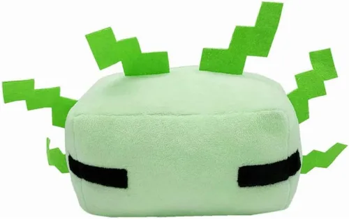 Vista 4 de HQRYSH Axolot Juguete de Peluche Relleno Almohada Suave, Adecuado para Entusiastas de Videojuegos, Fiestas de Cumpleaños de Niños, Regalo Preferido