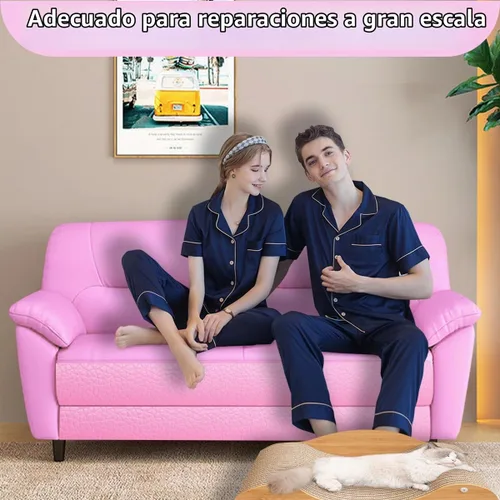 Vista 2 de Aglzyoply Parche grande de reparación de cuero, cinta autoadhesiva para sofá, redecoración, subsidio para asiento de automóvil, muebles, silla