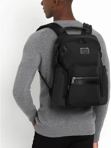 Vista 7 de TUMI Mochila de navegación para hombre, Carbón vegetal, Mochila de navegación