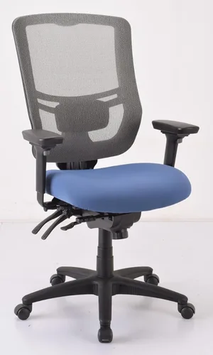 Vista 8 de Tempur-Pedic Silla de trabajo ajustable, cobalto