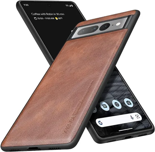 Vista 13 de X-level Funda para Google Pixel 7 Pro 5G, piel sintética de alta calidad, elegante, suave, TPU a prueba de golpes, funda protectora para Pixel 7 Pro