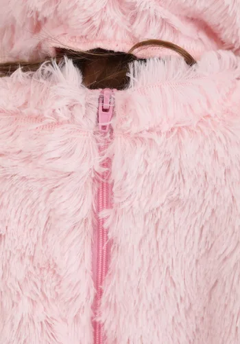 Vista 5 de Disfraz de Conejito Rosa Esponjoso para Niños Pequeños Multicolor