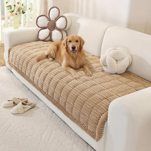 Vista 14 de OstepDecor Funda de sofá para perros, funda de sofá lavable antideslizante para mascotas, funda de sofá suave para sofá, sofá biplaza y seccional