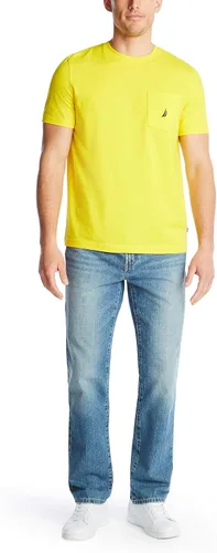 Vista 2 de Nautica Camiseta de manga corta con cuello redondo y bolsillo para hombre