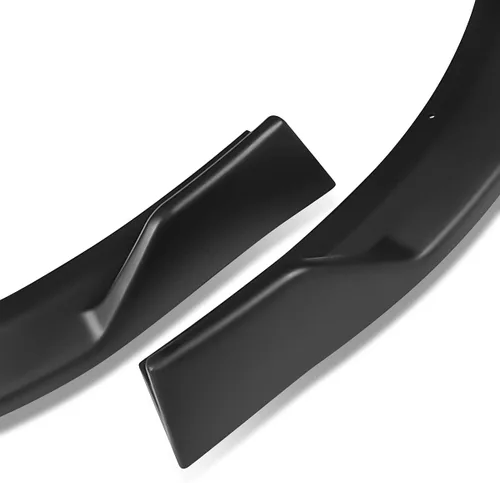 Vista 4 de DNA MOTORING Borde de parachoques delantero estilo STP compatible con Elantra 2021-2022, negro mate, 2-PU-543