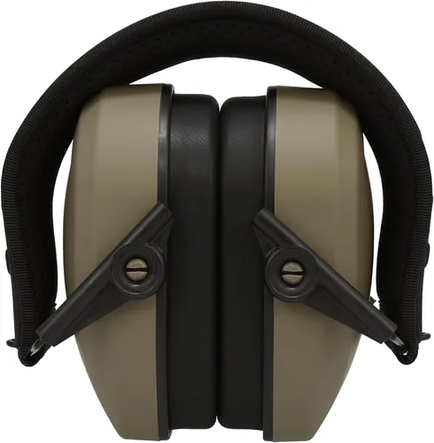 Vista 3 de Walker's Razor Compact Passive - Orejera de protección auditiva para jóvenes y mujeres, con bloqueo de ruido, protección auditiva, FDE