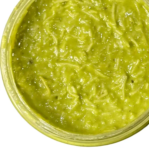 Vista 6 de Relleno de pistacho y kunafa. Crema de pistacho y chocolate Dubai con Kataifi crujiente Crema de postre gourmet 10 oz 9.88 oz