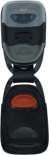 Vista 3 de Funda para llave remota de entrada sin llave con carcasa de llave de 4 botones para Hyundai Elantra Sonata sin chips sin soporte de batería