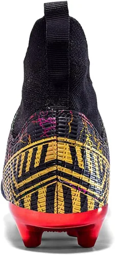 Vista 5 de Dennger Tacos de fútbol para hombre, zapatos de fútbol de alta calidad, zapatos de fútbol AG Spike, zapatillas de deporte cómodas para adultos