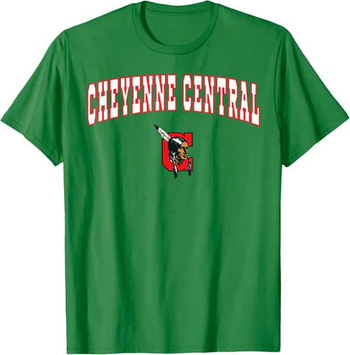 Vista 4 de Cheyenne Central High School Indians T-Shirt C2