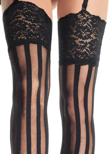 Vista 3 de Leg Avenue Medias de encaje para mujer