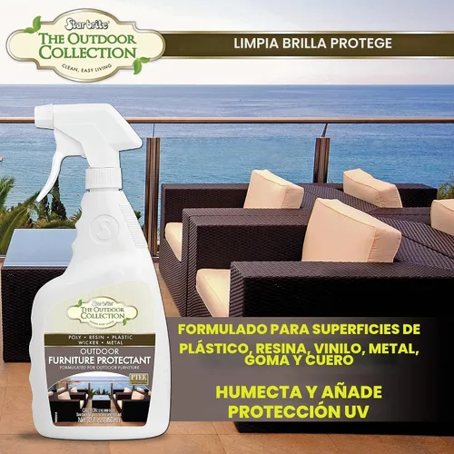 Vista 3 de STAR BRITE Outdoor Collection Spray Protector para Muebles - Ideal para extender la vida y el color de las sillas, sofás y muebles de patio trasero