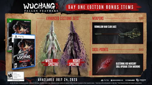 Vista 2 de WUCHANG: Fallen Feathers Day 1 Edition - PlayStation 5
