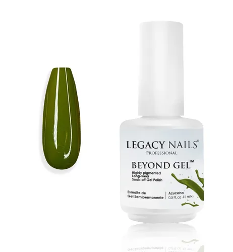 Vista 13 de LEGACY NAILS Professional Beyond Gel Soak-Off Esmalte de uñas – Cobertura completa, altamente pigmentado (BEYOND GEL – ALBA 1/2 oz)