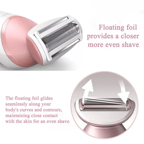 Vista 4 de 2 unidades BRL136 BRL146 Cabezal de repuesto para afeitadora Philips Beauty Lady Satinshave