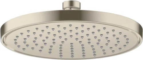 Vista 2 de AXOR ShowerSolutions 35369341 - Cabezal de ducha de 9 pulgadas, 1 pulverizador de lluvia en cromo negro cepillado Cromo cepillado negro