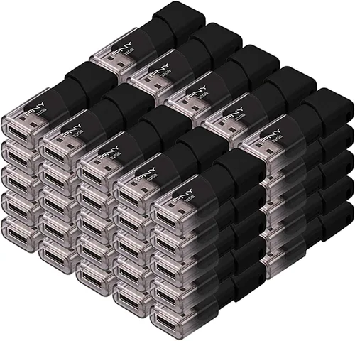 Vista 12 de PNY Unidad flash USB 2.0 Attaché 3 de 16 GB, color negro (paquete de 10)