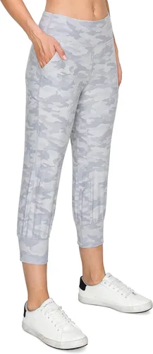 Vista 10 de Leggings Depot ActiveFlex Jogger - Pantalones de yoga para mujer con bolsillos Negro
