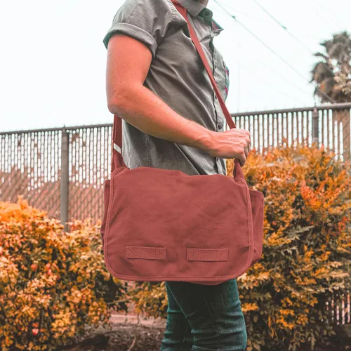 Vista 7 de Sweetbriar bolsa cruzada clásica de lona vintage para todo uso