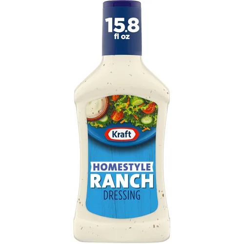 Vista 15 de Kraft Aderezo Ranch de Suero de Leche, Botella de 16 fl oz