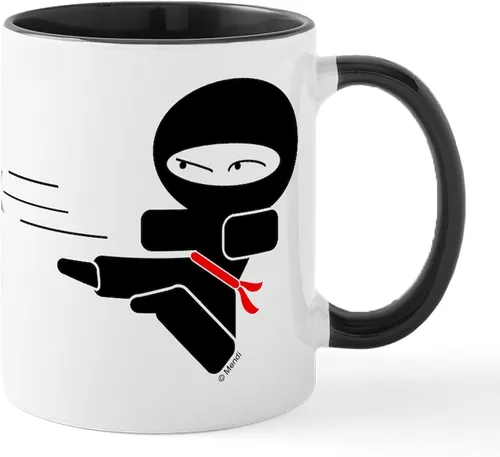 Vista 34 de CafePress Ascii - Taza de café de cerámica, taza de té, 11 onzas