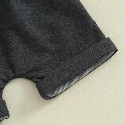 Vista 35 de Conjunto de camiseta de manga corta para bebé niño y niña, camiseta de manga corta, pantalones cortos casuales, ropa para recién nacidos, 6, 12, 18