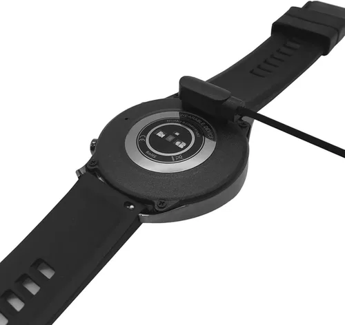 Vista 4 de Paquete de 2 cargadores de reloj inteligente con cable de carga de datos USB universal de 2 pines, cargador magnético compatible