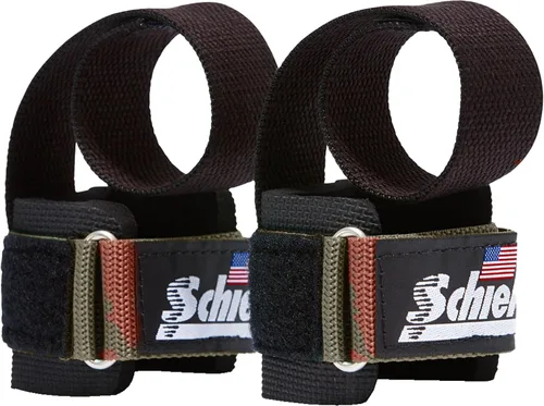 Vista 9 de Schiek Sports 1000-PLS Deluxe Power Lifting Muñequeras - Muñequeras de levantamiento de pesas