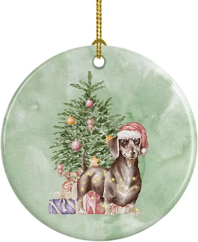 Vista 20 de Caroline's Treasures Bulldog, Bulldog inglés #2 y árbol de cerámica adorno colgante para árbol de Navidad, decoración colgante para el hogar