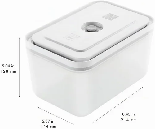 Vista 3 de ZWILLING Recipiente hermético grande de almacenamiento de alimentos Fresh & Save, contenedor de preparación de comidas, sin BPA