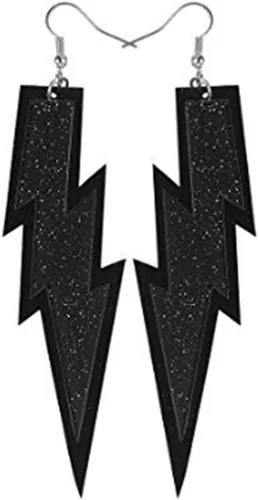 Vista 7 de Trajes de los años 80, accesorios de disfraz para mujer, camiseta con hombros descubiertos con estampado de los años 80 para disfraces de los años 80