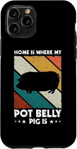 Vista 10 de iPhone 15 Pot Belly Pig Lover Suministros de alimentos Pot Belly Pig Mom Case