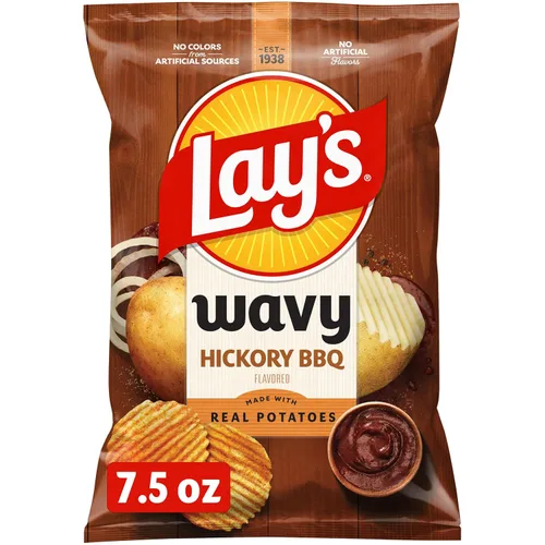 Vista 26 de Lay's Papas Fritas Clásicas, Papas Fritas Sin Gluten, Tamaño de Fiesta, Bolsa de 13 oz