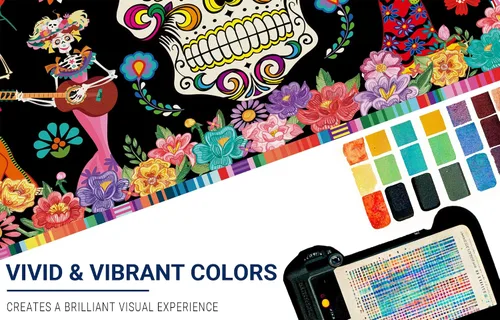 Vista 4 de Allenjoy Día de los Muertos Fondo Mexicano Dia DE Los Muertos Fotografía Fondo Fiesta Calavera Azúcar Fiesta Banner Suministros Decoración Cabina