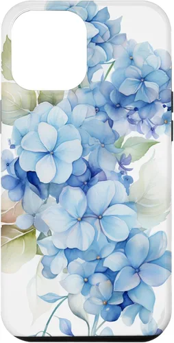 Vista 25 de Funda para iPhone 11 con patrón de acuarela de hortensias