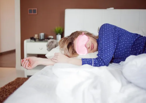 Vista 6 de Máscara de ojos para dormir, tela suave y cómoda, cubierta de sombra para viajes, siesta, noche