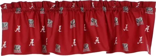 Vista 11 de College Covers Everything Comfy Arkansas Razorbacks - Cenefa de cortina estampada - 84 x 15 pulgadas