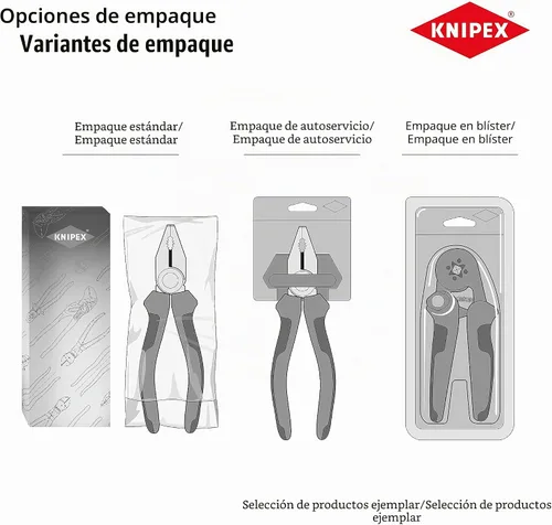 Vista 5 de Knipex 95 26 165 Tijeras de cable 6,5" con resorte de apertura con agarre suave probado por VDE