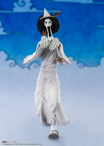 Vista 5 de TAMASHII NATIONS - Una pieza - Brook (Honekichi), Bandai Spirits FiguartsZERO Estatua coleccionable