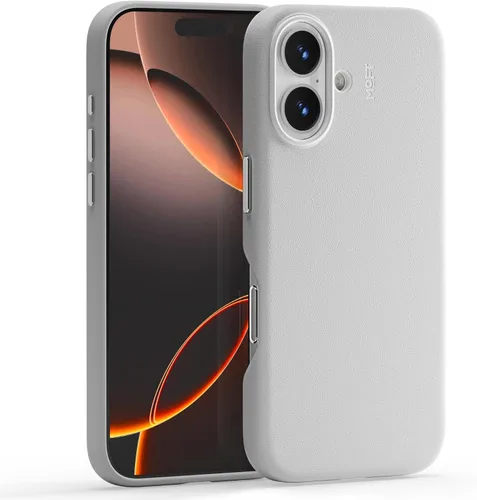 Vista 28 de MOFT Snap Case MOVAS™ para iPhone 16 Pro Max, compatible con MagSafe, funda magnética de cuero vegano premium con sensación suave, color duradero