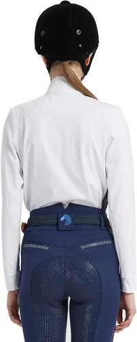 Vista 4 de HR Farm - Camisa de manga larga Ice Feel de secado rápido para mujer