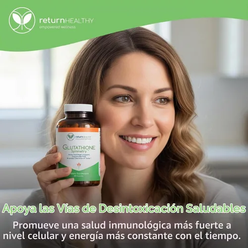 Vista 6 de Simetría de glutatión Suplemento de S-acetil glutatión Suplemento antioxidante y desintoxicante Soporte celular natural Totalmente natural
