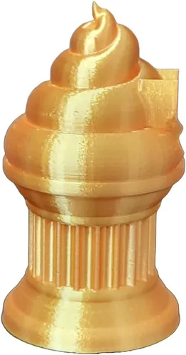 Vista 5 de Znet3D Trofeo de emoji Family Poop – Premio o regalo perfecto – Hecho a mano con fabricación aditiva – 6, 4, 3, 2 pulgadas de alto, con un emoji